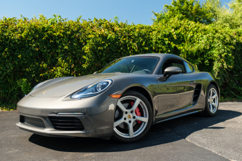 2018 Porsche Cayman S Manual trans
